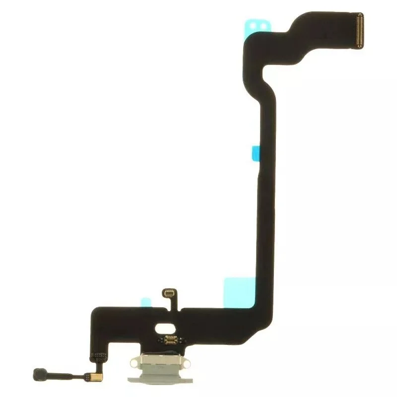 For iPhone XR USB Charging Port Dock Connector Flex Cable For iPhone X XS MAX XR Replacement Ribbon Mobile Phone Repair Parts