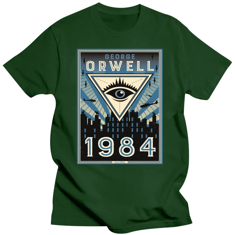 George Orwell 1984 Big Brother Printed T-shirt