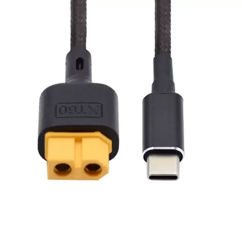 for NV Type C to XT60 Model Plug Charging Cable Aircraft Car Model PD Charging Cable with AMASS Connector