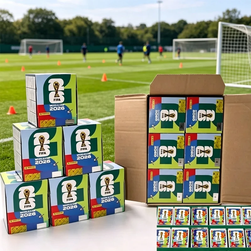 In Stock New 2026 Panini/; World Cup Sticker Pack Panini/, Soccer Card Soccer Memorabilia Collection Panini Football Cards Gifts