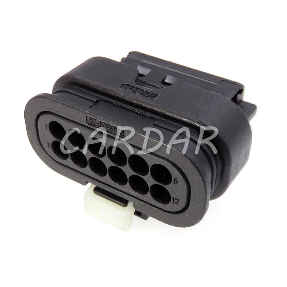 1 Set 12 Pin 1.2 Series Automobile Wire Cable Waterproof Socket AC Assembly with Terminal and Rubber Seals Car Connector 806-344