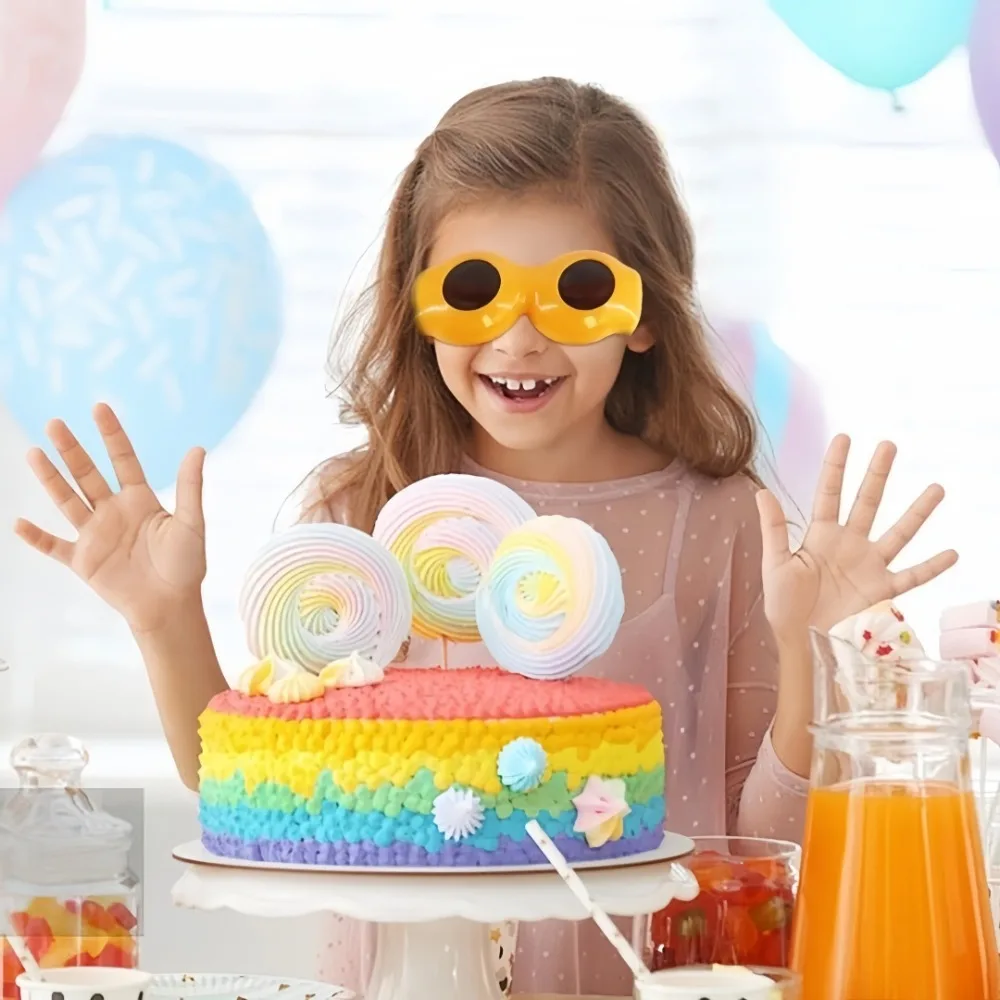 Neuartige Bein-Hüft-Sonnenbrille, lustige orangefarbene, dumme Brille für Urlaub, Party, Streiche, Erwachsene, Witze, Wandern, Sonnenbrille, Brillen für Männer und Frauen