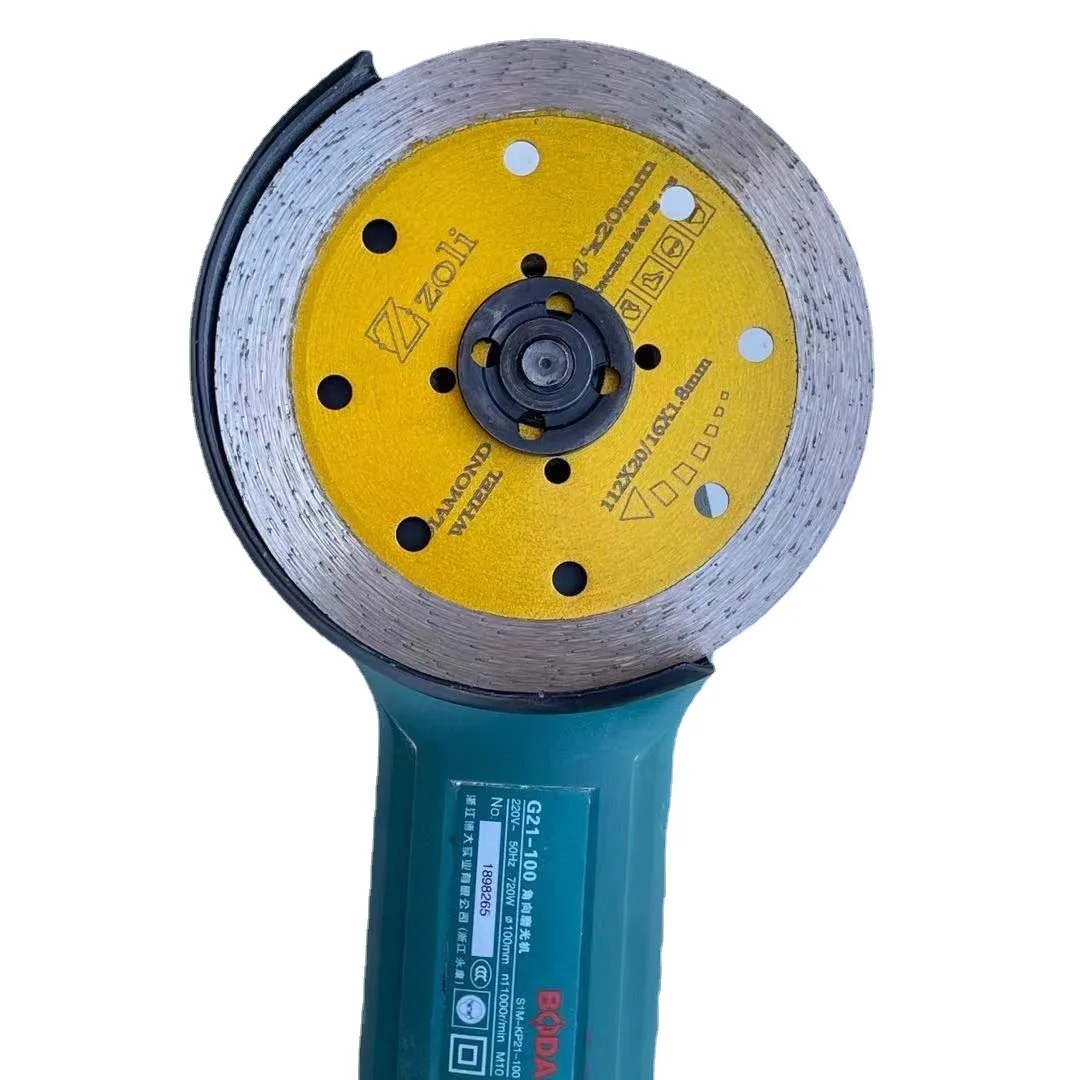 

Marble Stone Cutting Blade Concrete Slotted Saw Blade Angle Grinder Saw Blade Continuous Tooth Hot Pressing Diamond Saw Blade