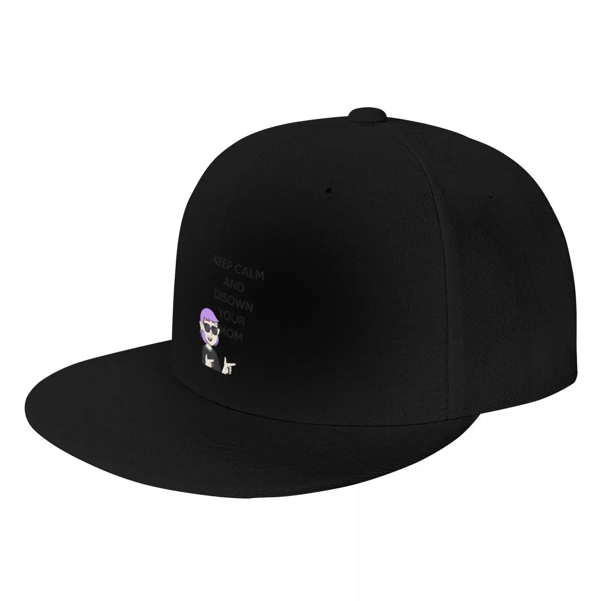 

Amity Keep Calm And Disown Your Mom Baseball Cap Uv Protection Solar Hat birthday party Hat Baseball For Men Women's