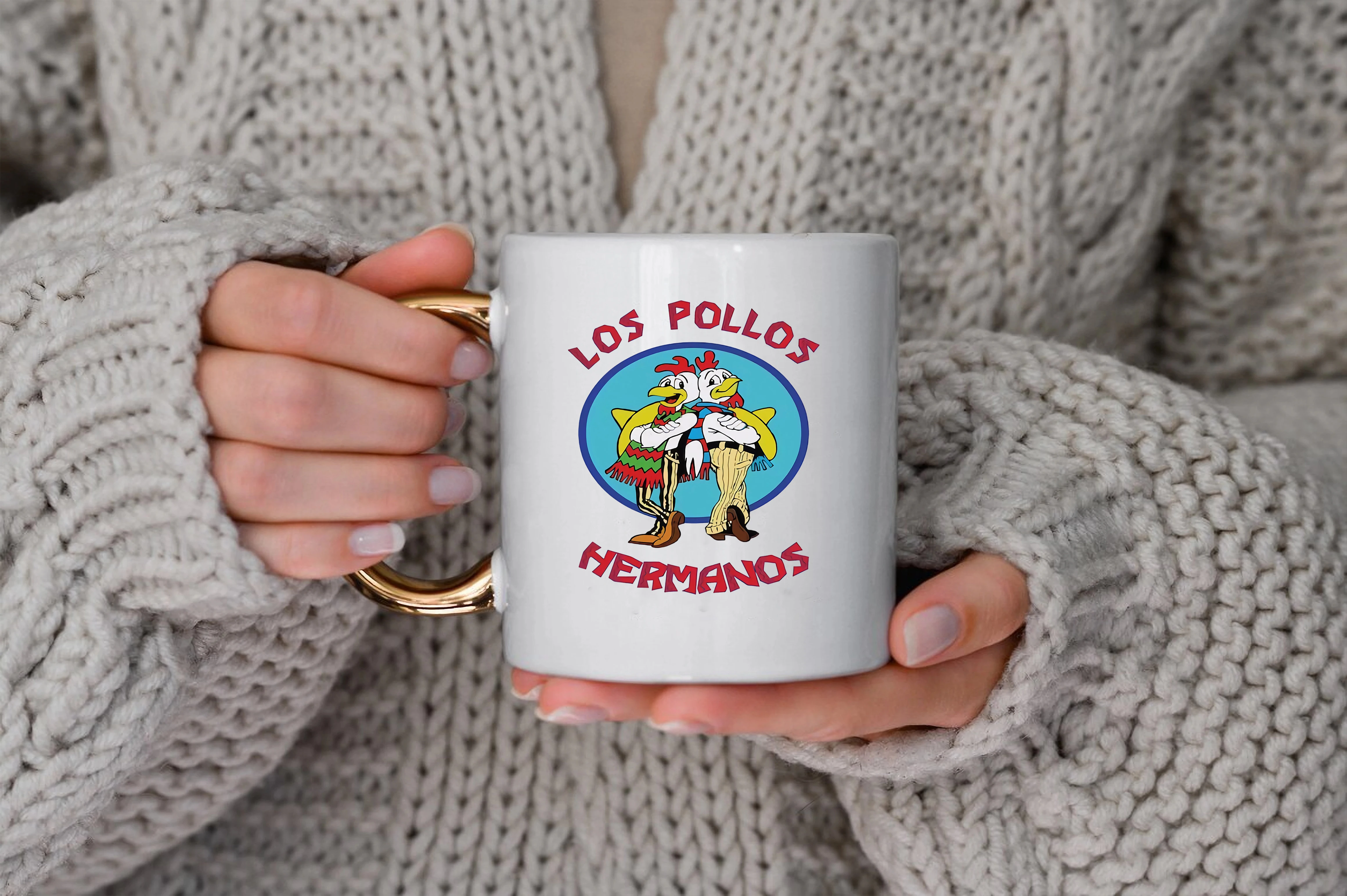 Los Pollos Hermanos Breaking Bad Coffee Mug Gift Breaking Bad Fan Chicken Brothers Heisenberg Better Call Saul Funny Coffee Cup