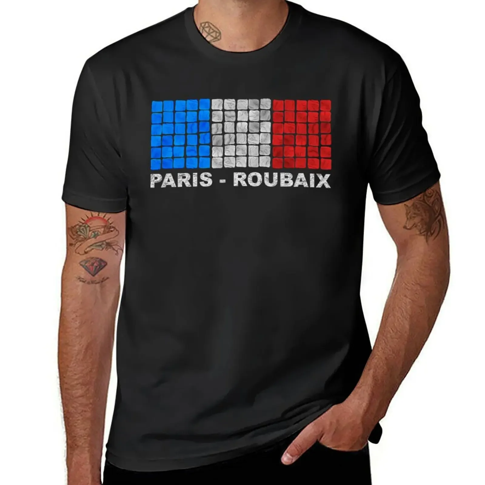 

Paris - Roubaix. The Hell of the North T-Shirt street wear anime figures kawaii clothes heavyweight t shirts for men