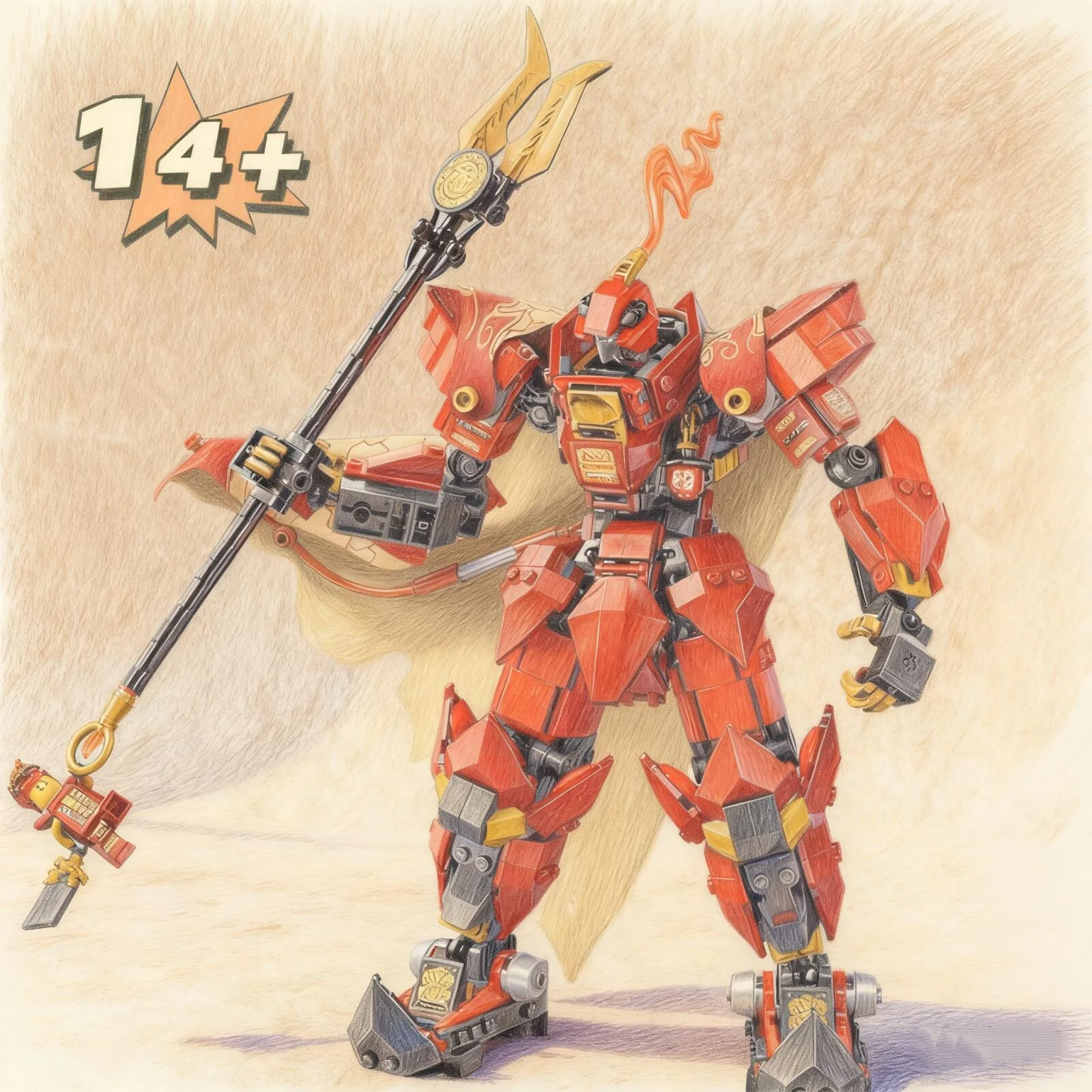 

996 шт. Новинка 2025 года, горячая игрушка Phantom Ninja The Flame Knight Mech 71846, строительные блоки, модель головоломки, праздничные подарки на день рождения, Рождество