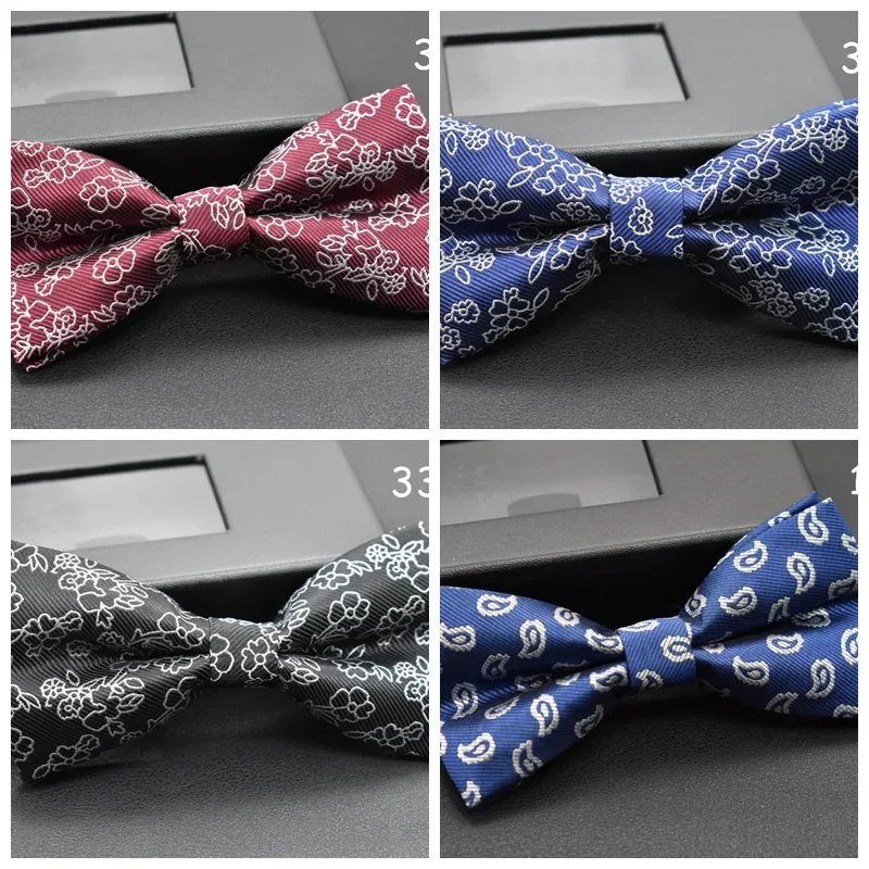 blue red wool Women children velvet boy girl men flexible green color bow tie male man wedding businessblack accessories