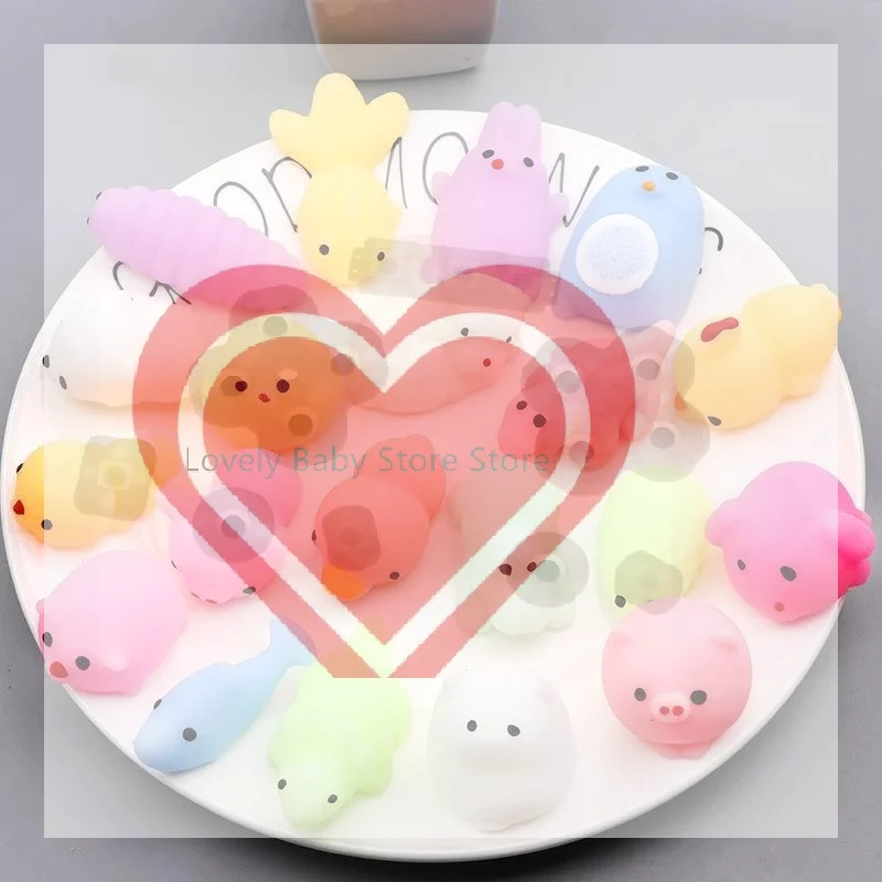 10/20Pcs Pinch Cute Pet Squeeze Kawaii Anima Toys For Antistress Ball Squeeze Party Favors Stress Relief Toys For Adult Birthda
