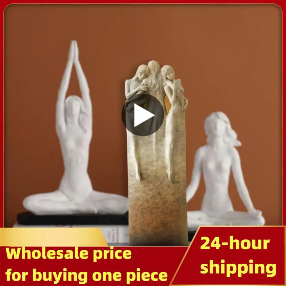 Perfect Resin Statue Sisterhood Goddess Statue Sculpture Home Decoration Memorial Sculpture Three Goddess Embracing