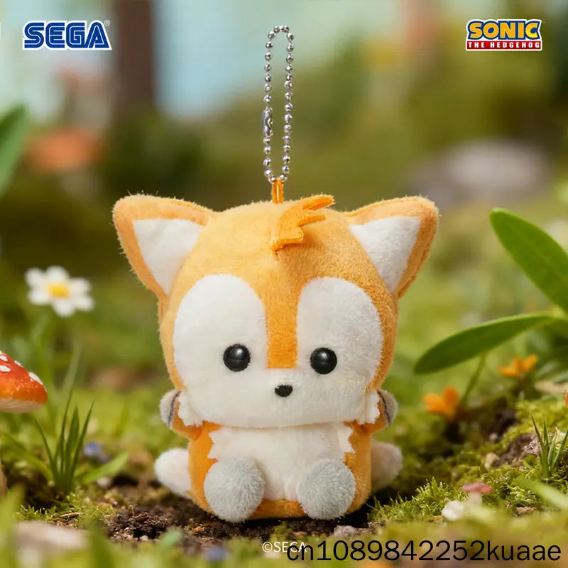 

Genuine Sega Prize Sonic The Hedgehog Tails Mini Plush Keychain Cooro Series Stuffed Animal Doll Pendant Anime Game Fans Collect