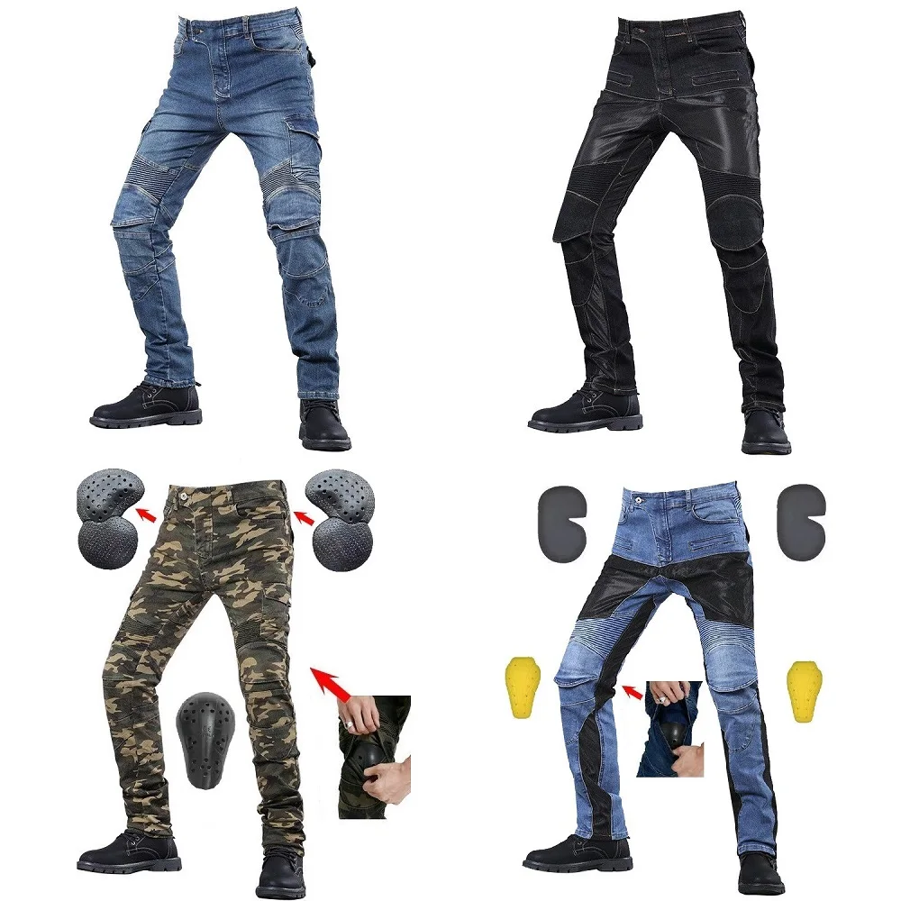 

New Motorcycle Pants Men Moto Jeans Protective Gear Riding Touring Motorbike Trousers Motocross Pants Moto Pants