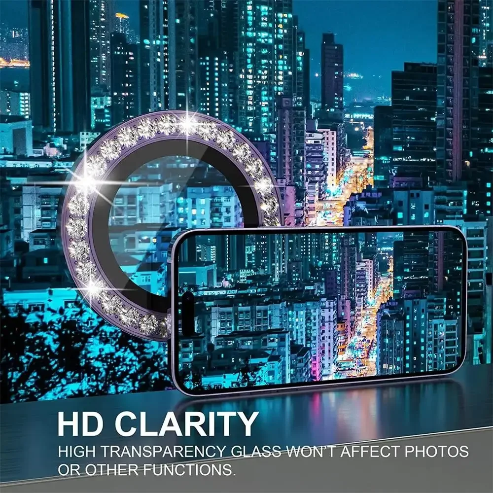 2-3 قطعة حامي عدسة الكاميرا آيفون 16 15 14 13 12 11 برو ماكس ميني 15 16 زائد واقي للشاشة فيلم