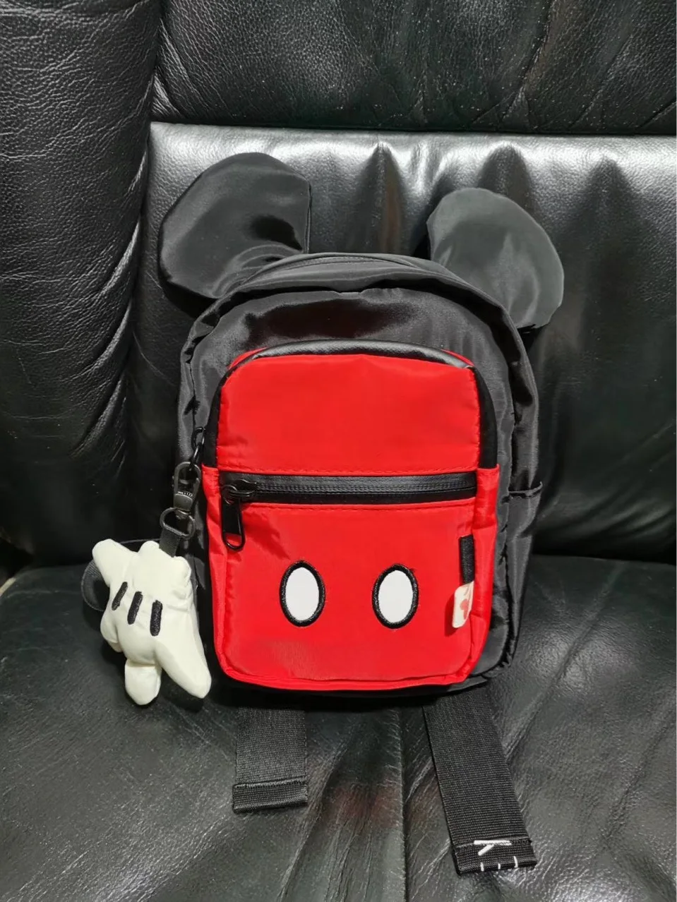 Disney Mickey Mouse Women's Cute Backpack New Trendy Backpack Bags for Teen Girls Storage Simple Leisure Travel Backpacks