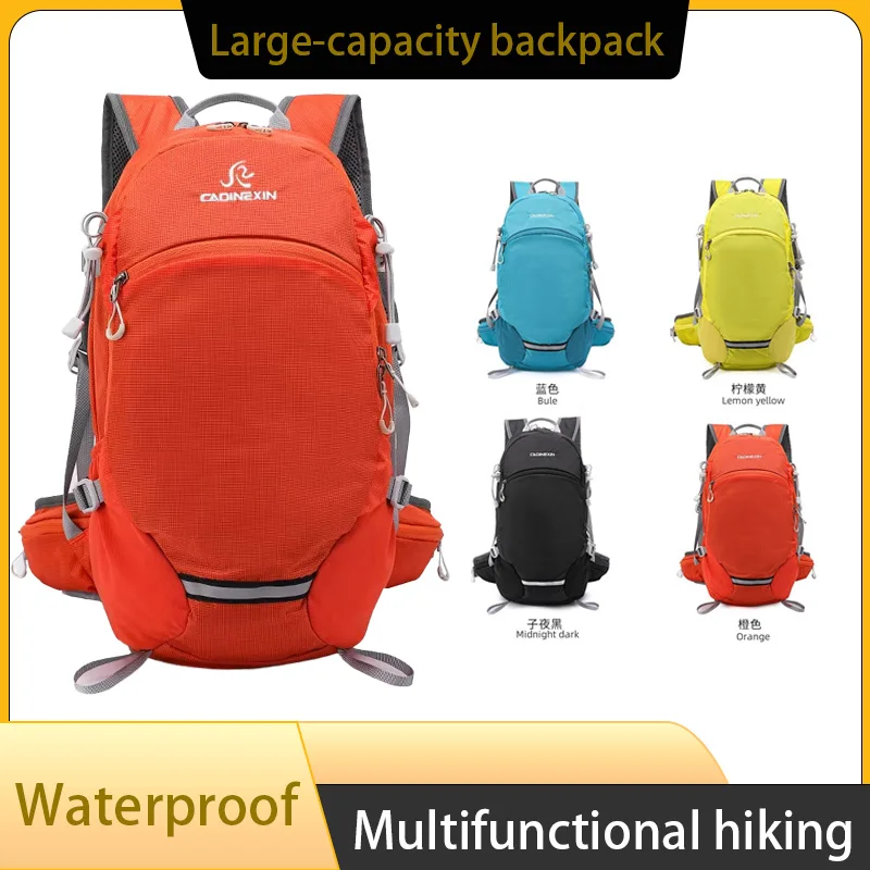 

Waterproof Outdoor Cycling & Hiking Backpack Lightweight Mountain Climbing Professional Sports Camping Travel Backpack