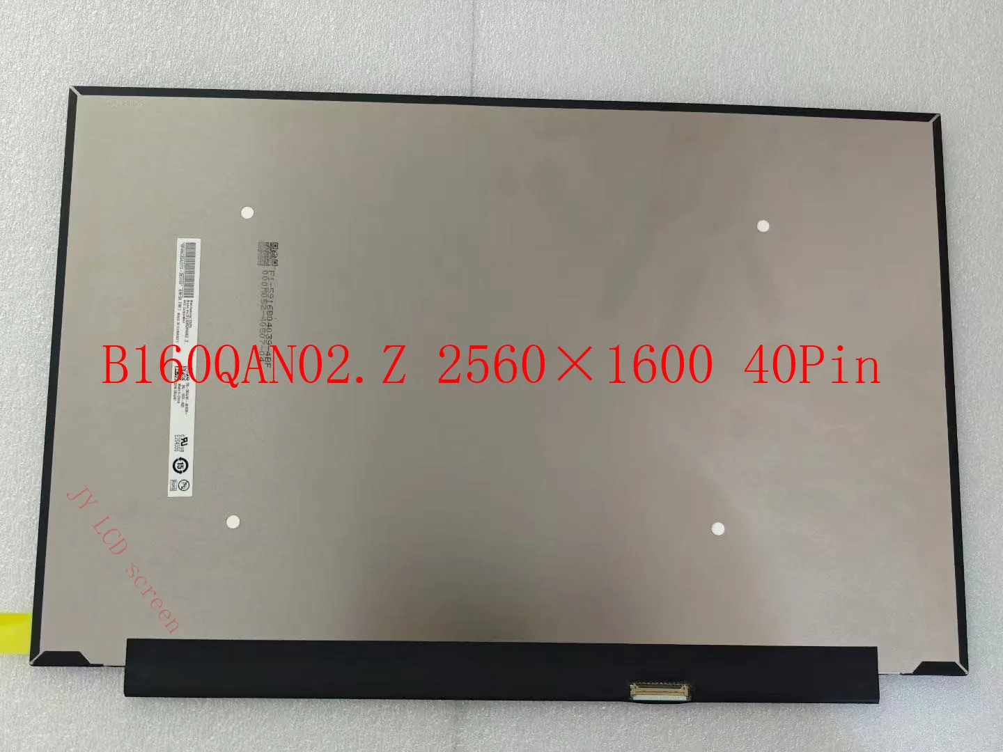 

16.0" 2560×1600 40 Pin EDP 240Hz B160QAN02.Z Laptop LCD Screen Display Matrix Panel Replacement for Dell G16 pro