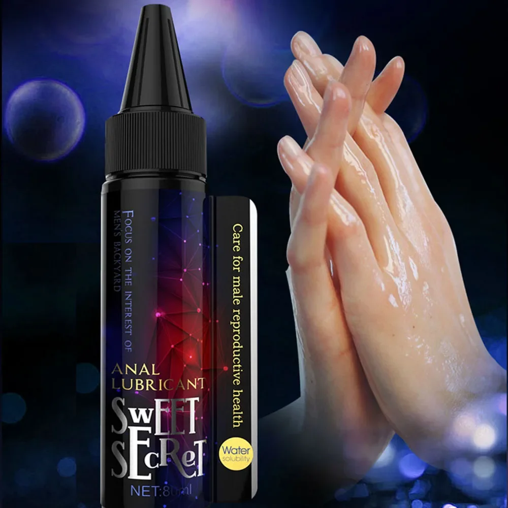 80Ml Analgesic Anal Lubrication Gay Lubricant for Sex Lube Massage Oil Anti-Pain Intimate Goods for Adult Sex Products for Men