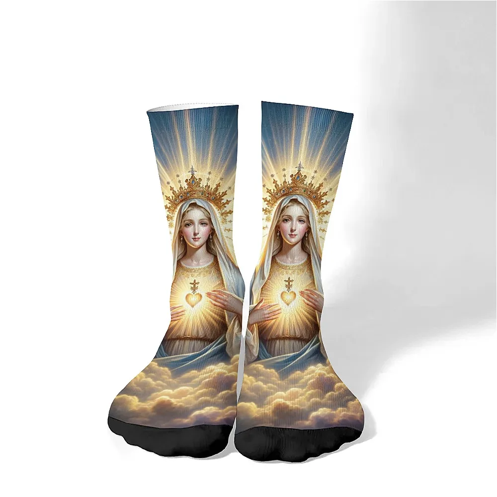 Lustige Mid-Tube-Socken für Herren im Vintage-Stil, Crew-Socken, weiche, bequeme Socken, Freizeitsport im Freien, ideales Ostergeschenk.