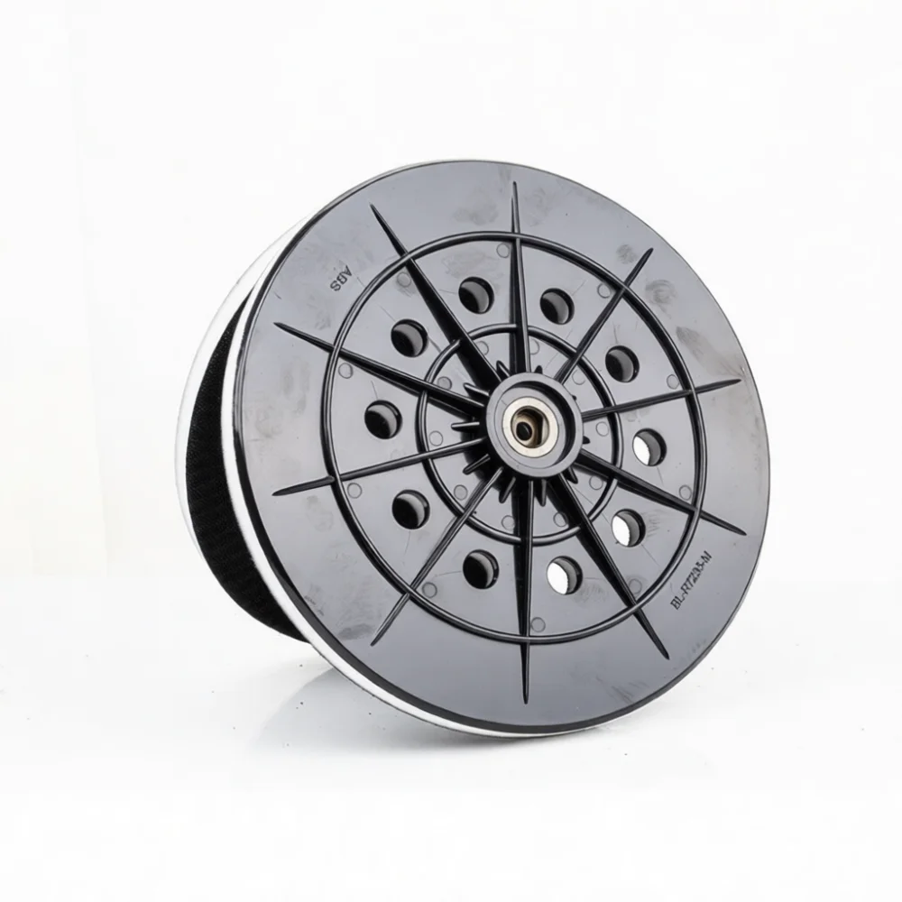Durable 9 Inch Wall Polisher Pad For Pudge 230mm Sanding Plate 10 Hole Hook Loop Base Power Tool Accessory Surface Smoothing