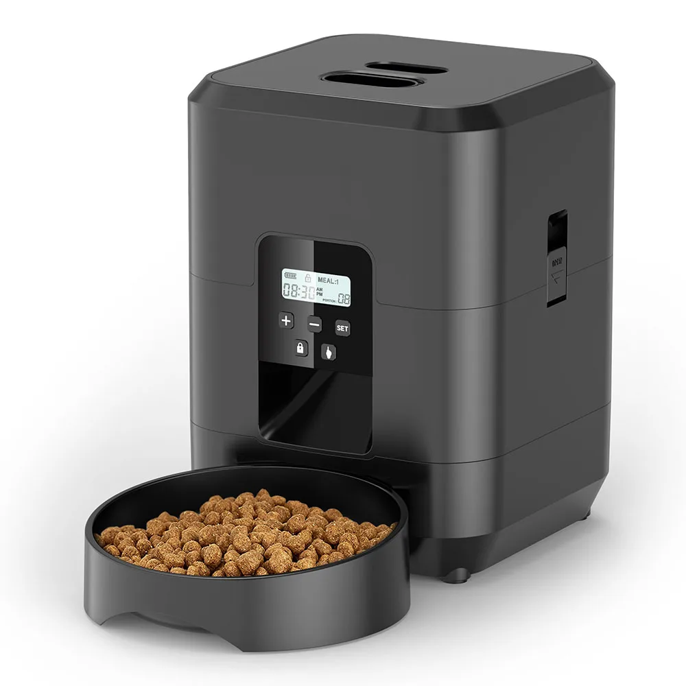 2L Drukknop WiFi Camera USB Automatische Pet Feeder Smart Cat Feeder Slow Dog Feeder met Timer Video Pet Feeder Voerbak