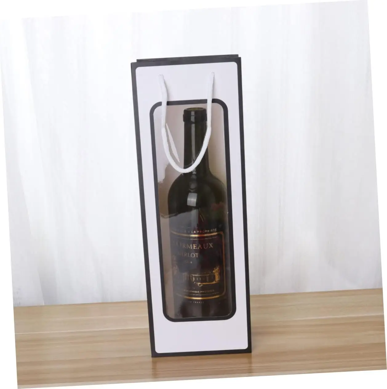 9pcs,Wine Gift Bag Kraft Paper Wine Gift Bags Double Wine Gift Bag Wine Tote Bags Wine Bottle Gift Bag Kraft Paper Wine Tote Bag