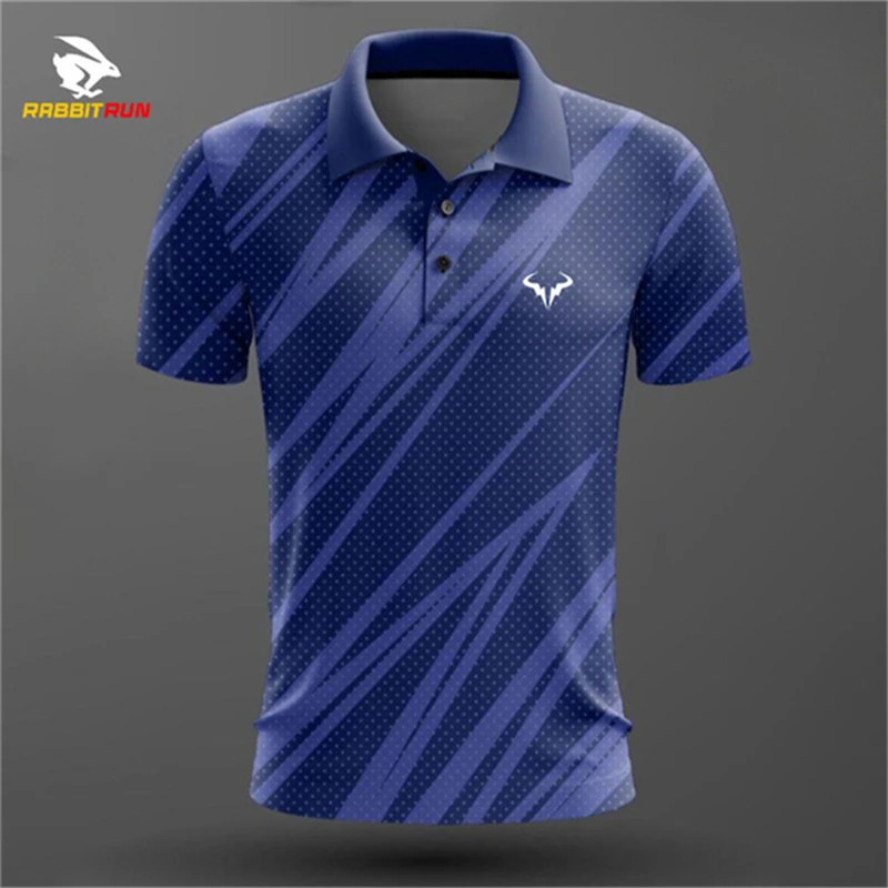 New Quick Drying Breathable Badminton Tennis Polo Shirt Golf Daily Training Clothes Summer Outdoor Sports Casual Loose Lapel Top image 3