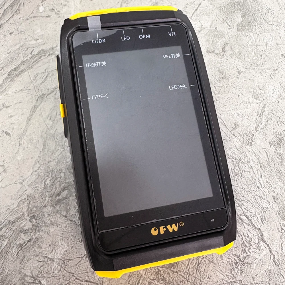 

OFW mini OTDR for the Telecom Fiber Active Real-time FTTH Test 1550 nm 20 db Optical Time Domain Reflectometer VFL Touch