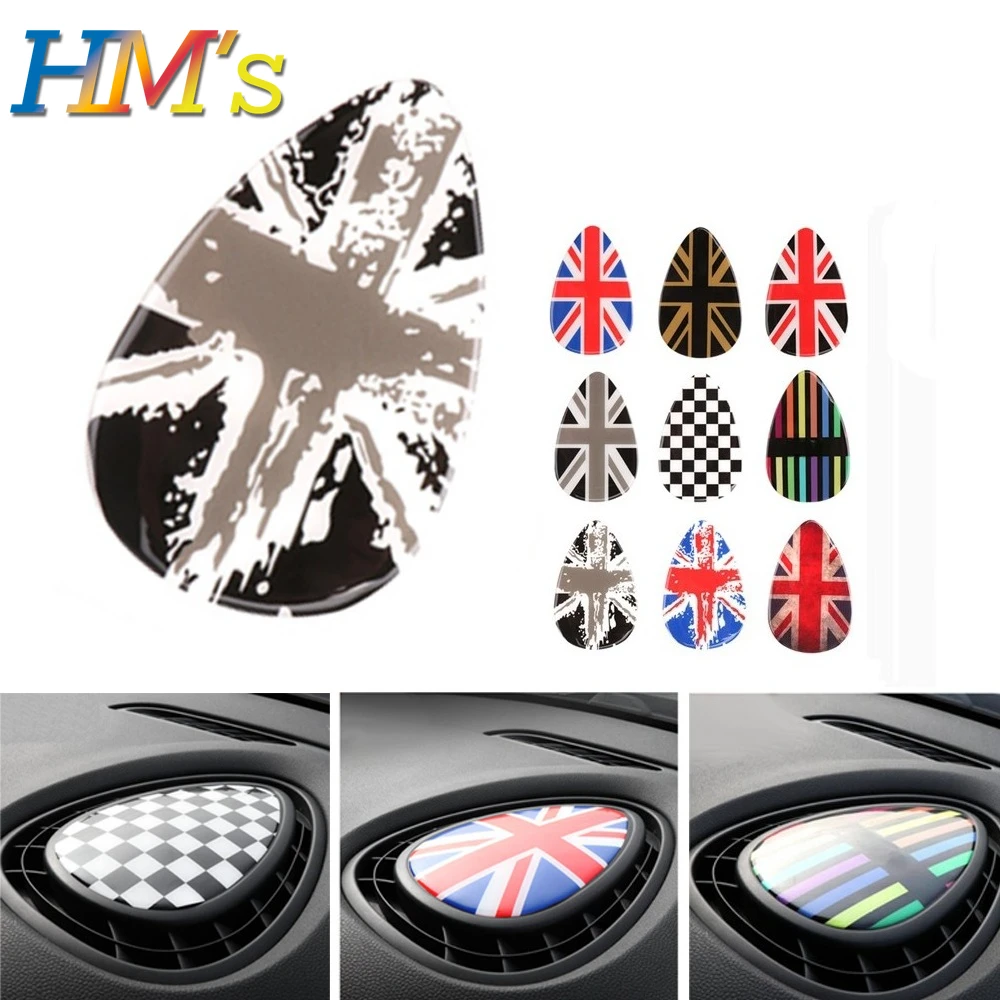 

Car Interior Accessories For MINI Cooper F56 F55 F57 Air Outlet 3D Dedicated Cover Protect Sticker