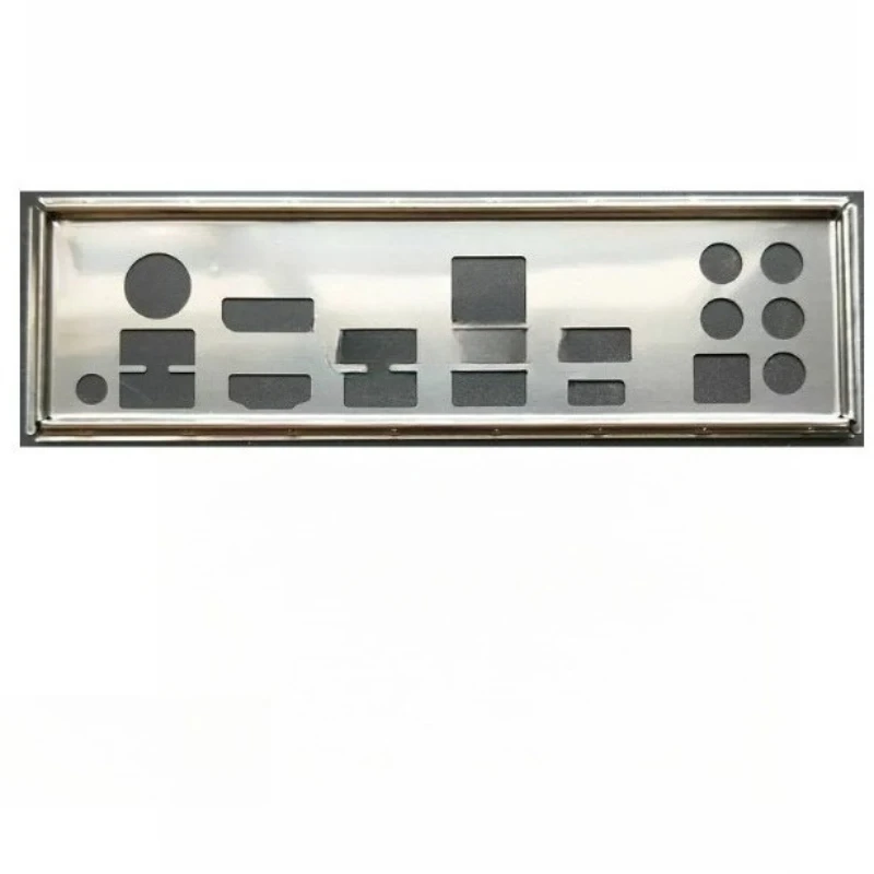 For MSI B450M MORTAR MAX / MORTAR / TITANIUM Motherboard I/O Shield BackPlate