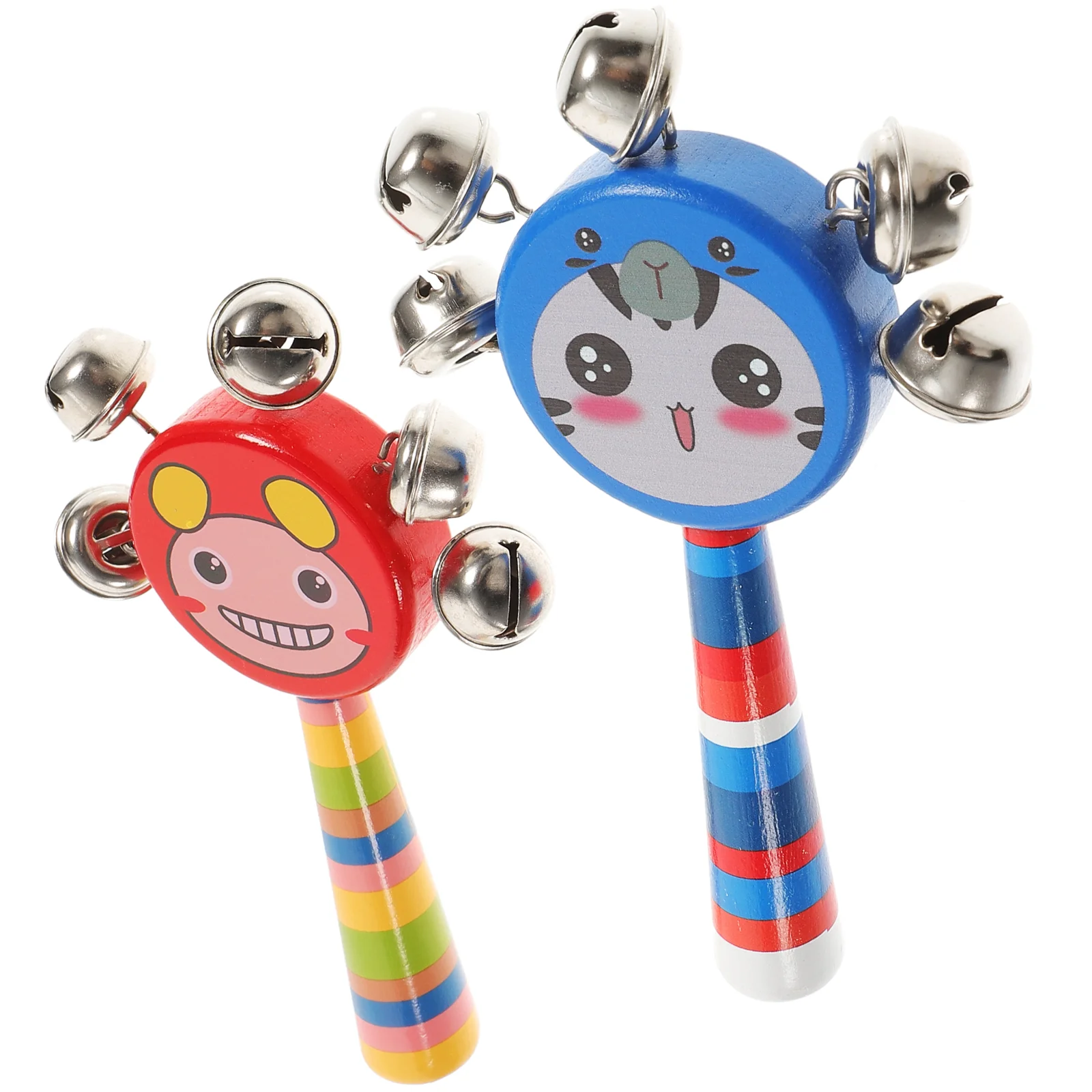 Early Education Educational Hand Bell Infant Musical Handbell Baby Toys for Babies