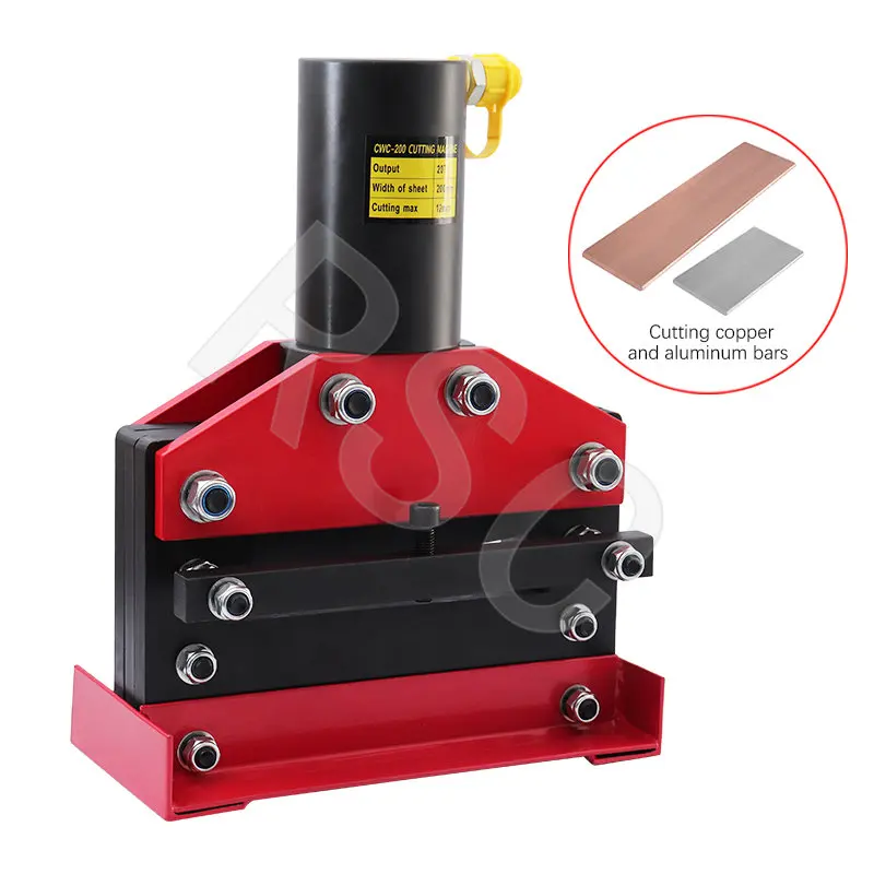 

CWC-200 гидравлический режущий станок, нож для разрезания, шина, машина для обработки меди и алюминия, Гидравлические режущие инструменты