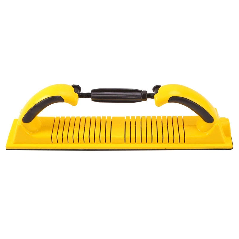 Raboteuse à main pour cendres de mastic de voiture, 70x400mm, papier de verre rectangulaire sous vide, outil de meulage de cendres