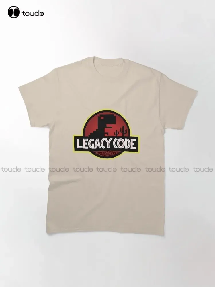 Legacy Code Programmer Developer Software Engineer Code T-Shirt Custom Aldult Teen Unisex Digital Printing Tee Shirts Xs-5Xl