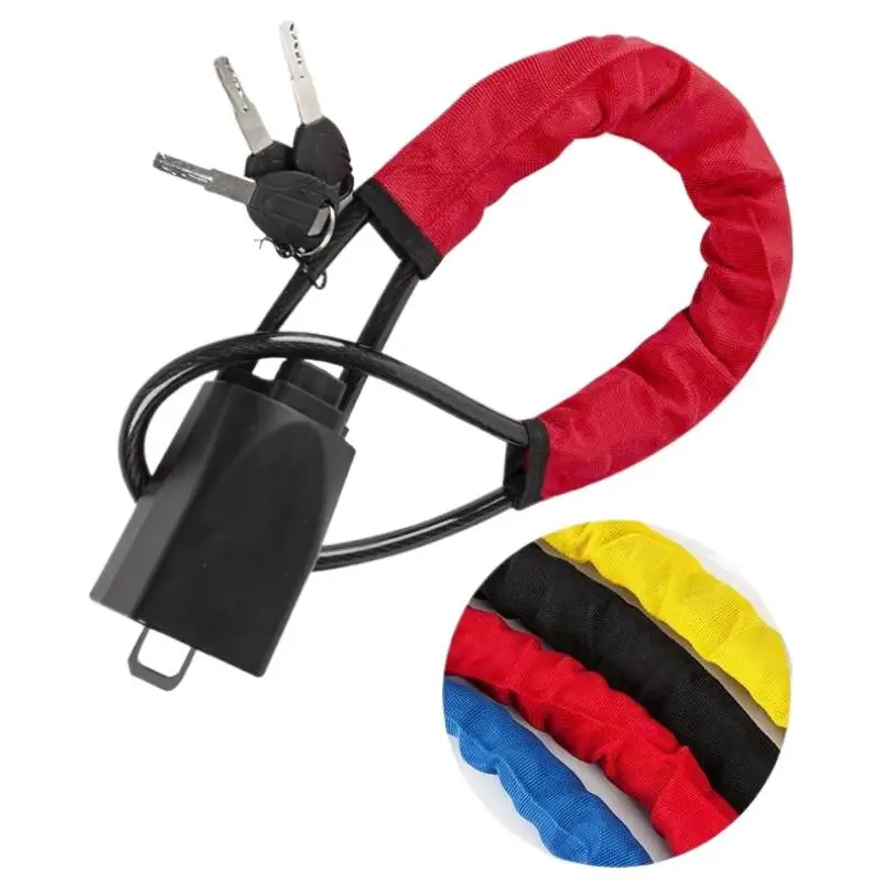 جهاز مضاد للسرقة عالمي لقفل عجلة قيادة السيارة مع أبازيم حزام الأمان مع 3 مفاتيح مضادة للسرقة لسلامة شاحنة SUV Van RV #4