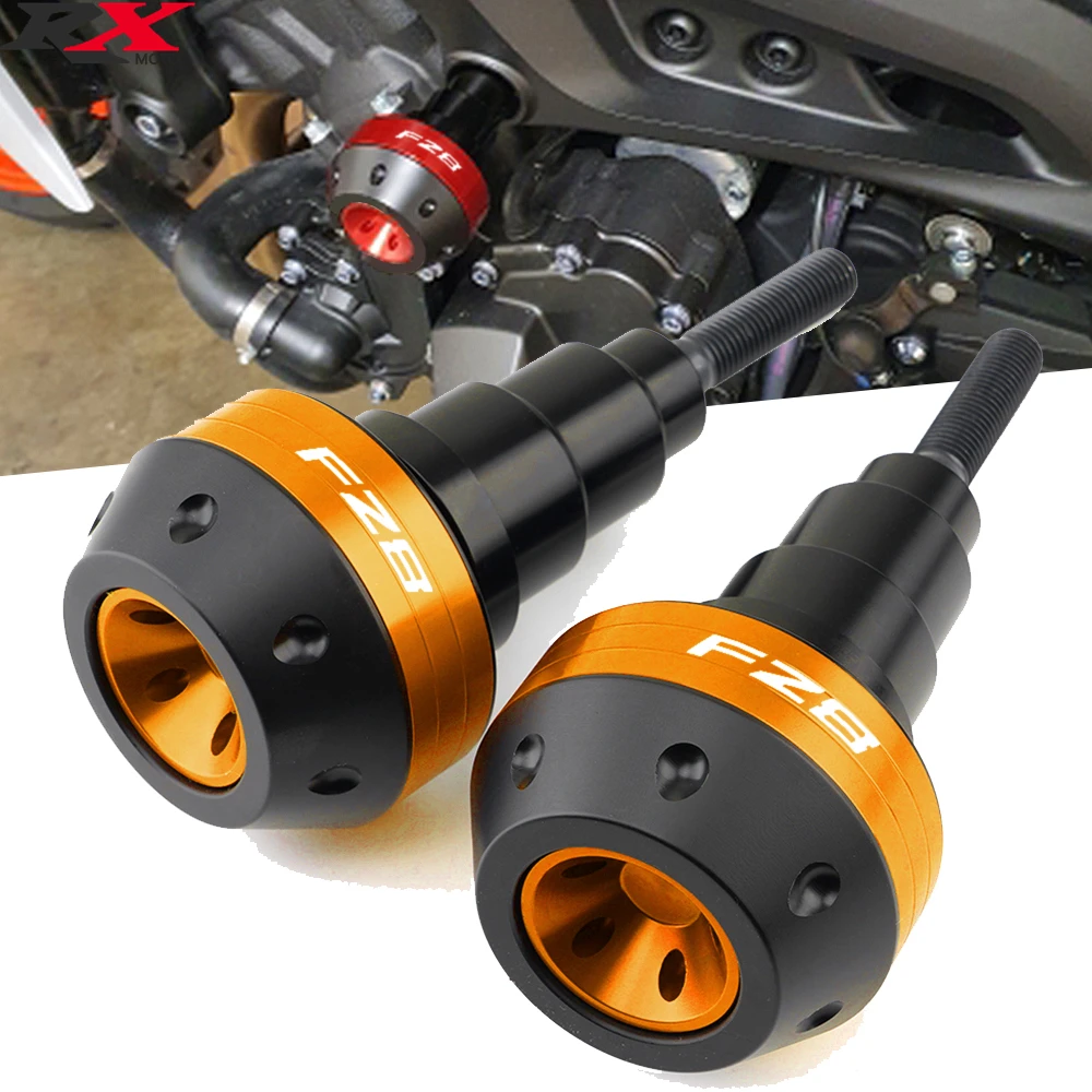 

With Logo “FZ8” For Yamaha FZ8 FZ 8 TOP Quality Motorcycle Frame Sliders Falling Protection Fairing Guard Crash Pad Protector