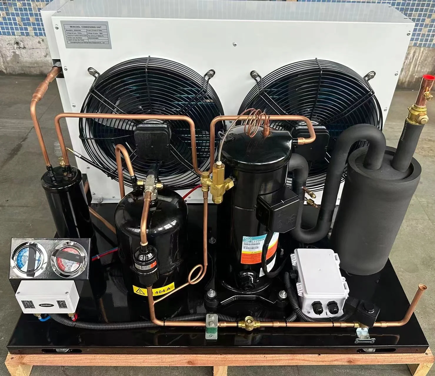 For Invotech Heat Pumps Hermetic Scroll Compressor New Automatic Air Conditioner Part for Heat Pumps for Air Conditioning