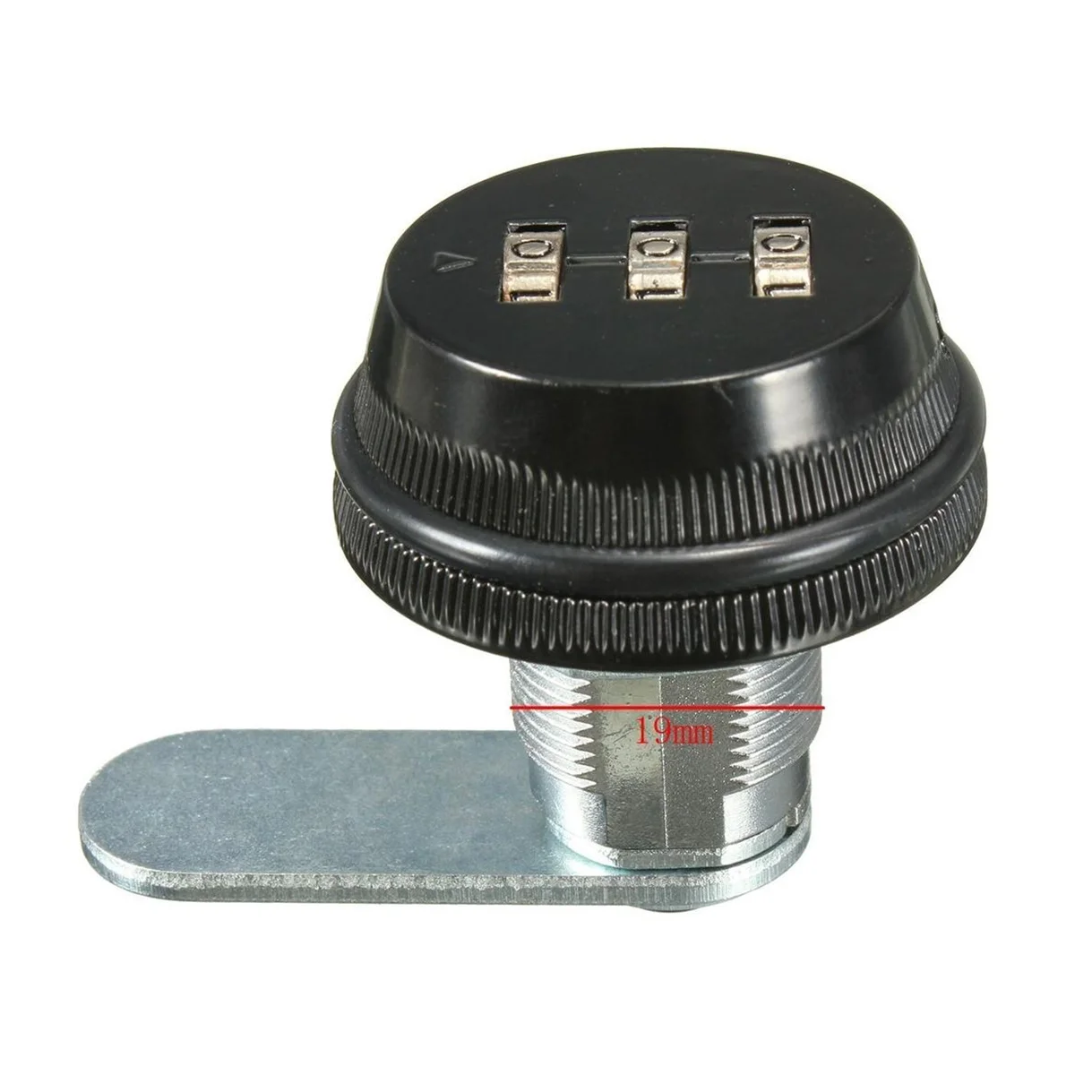 

Password .5X3.8X3.8Cm Zinc Alloy Keyless Cam Lock For Cabinet Drawer Mailbox Code Combination Lock Pipe Fitting