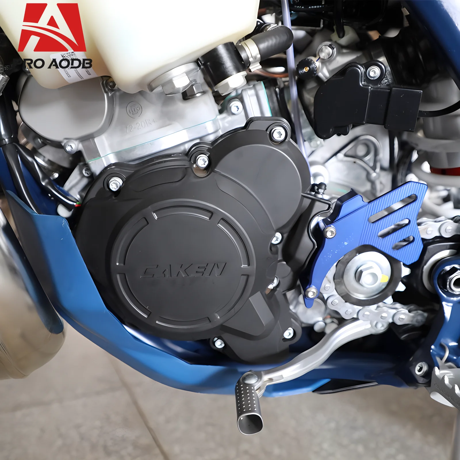 2017-2023 ل Husqvarna 250 300 350 TC TE TX CNC غطاء ضرس أمامي حافظة التوقف حامي سلسلة الحرس FC FE FX TE250i TE300i