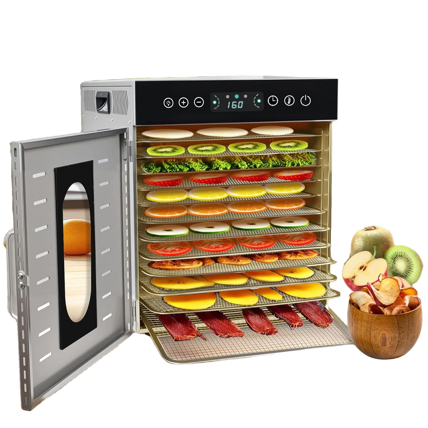 Multiple Specifications Small Food Dryer Machine Continuous Food Dehydrator Machine