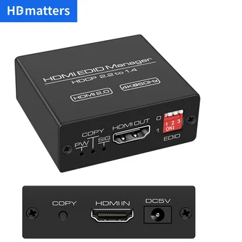 HDMI EDID 관리자, EDID 피더 EDID 에뮬레이터, HDMI EDID 이슈, 닥터 HDMI 2.0 EDID 어댑터 컨버터, 4K, 60Hz