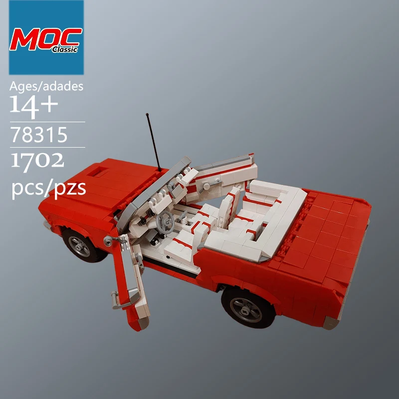 Modèle Technic MOC Classique Personnalisé - Jouets Éducatifs Tendance - Ensemble de Jeu de Construction Amusant pour Cadeaux de Fêtes