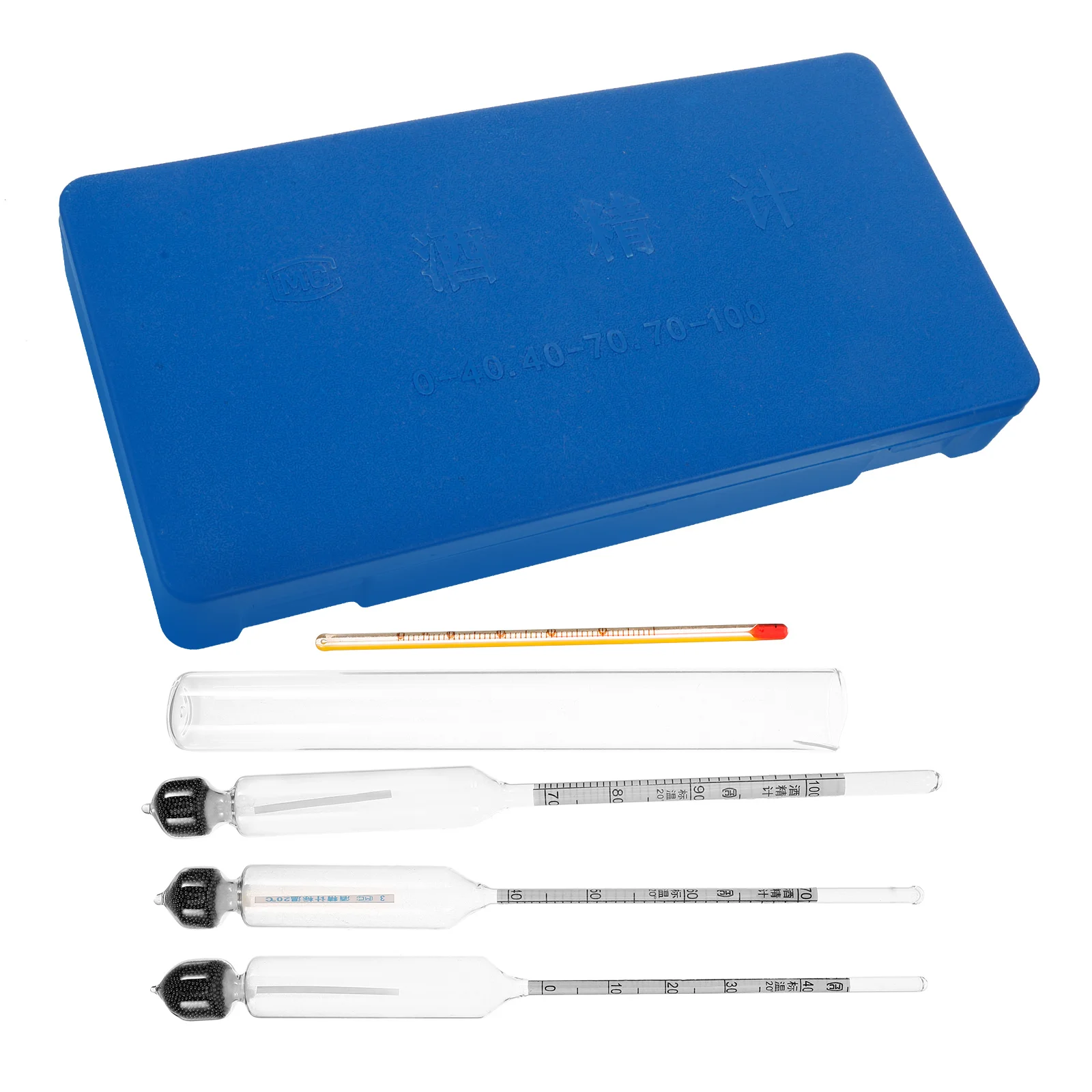 Alcohol Meter Hydrometer Making Supplies and Equipment Home 0-100 Proof Density