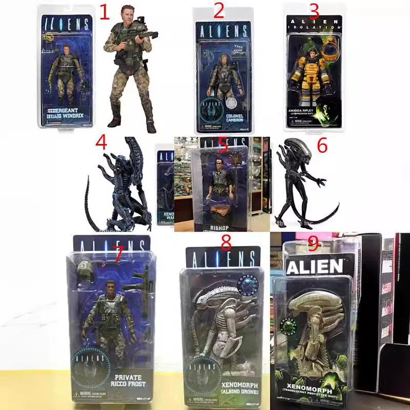 

Neca Alien Wars Iron Blood Warrior Amanda Spaceman Alien Dog 7-Inch Mobile Handpiece