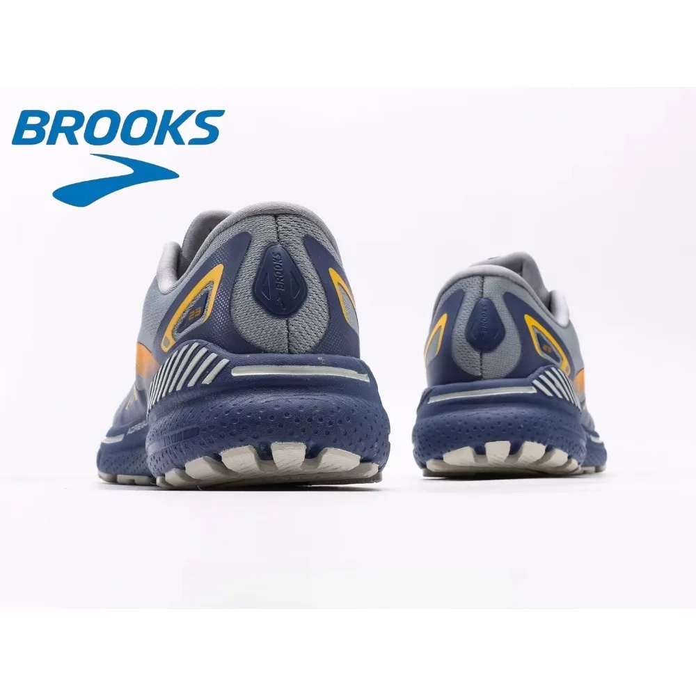 أحذية رياضية رجالية من Brooks Adrenaline Gts 23 أحذية ركض غير رسمية مبطنة ماراثون نيتروجين للركض أحذية تدريب لمسافات طويلة