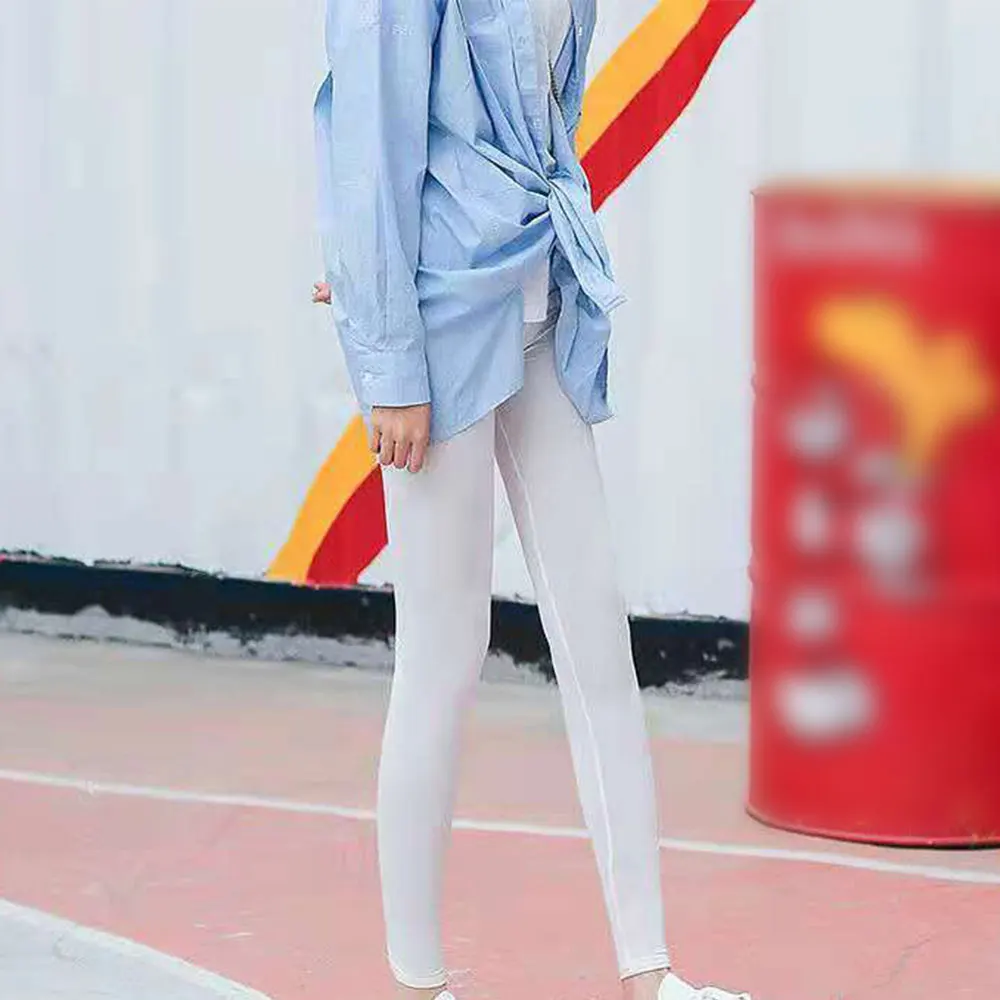 سراويل ضيقة مرنة عالية الخصر للنساء ماركة Wearoutside مناسبة لجميع المواسم لقضاء عطلة النادي المنزلي غير الرسمي