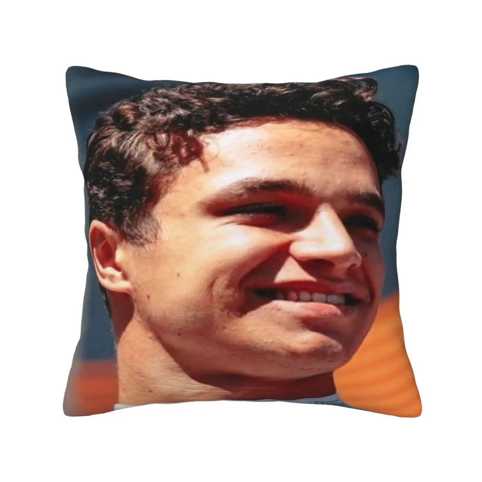 Lando Norris Home Sofa Car Cushion Cover Pillowcase Lando Norris Racing Race Driver Ln 4 Sunshine Cute Funny