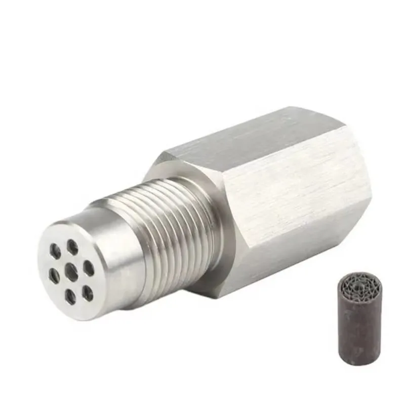 Universal Mini  Sensor Stainless Steel Quality Metallic alyst Exhaust Car Mini alytic Converter for All Car Models