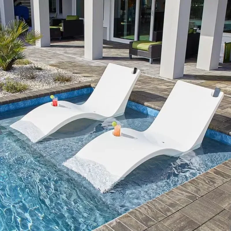 Hot Sale Outdoor hotel furniture waterproof garden Patio Sunbed Swimming Pool beach Sun lounger