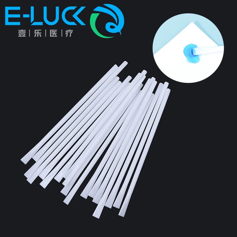 Dental Plastic Mixing Sticks Glass Lonomer Mixing Rod Cement Spatula Disposable  Knife for Dental Lab Material