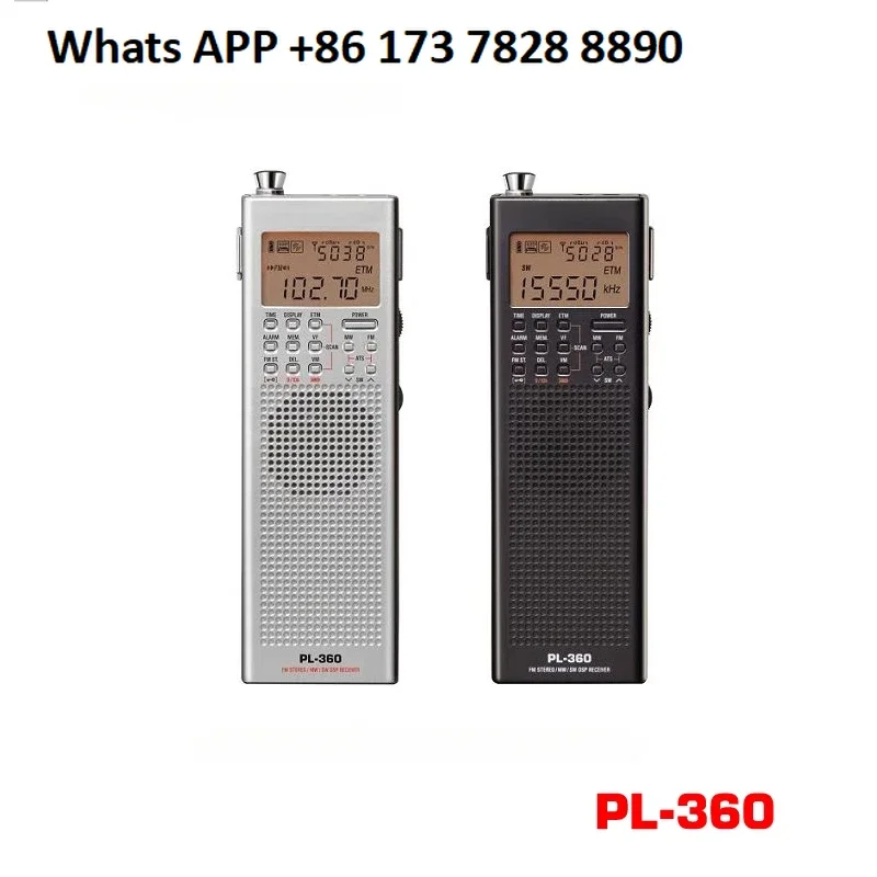 

Radio PL-360 Portable Multi-band Digital Demodulation
